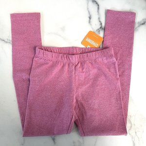 NWT Gymboree Sparkle Stripe Leggings, Lilac, Size M